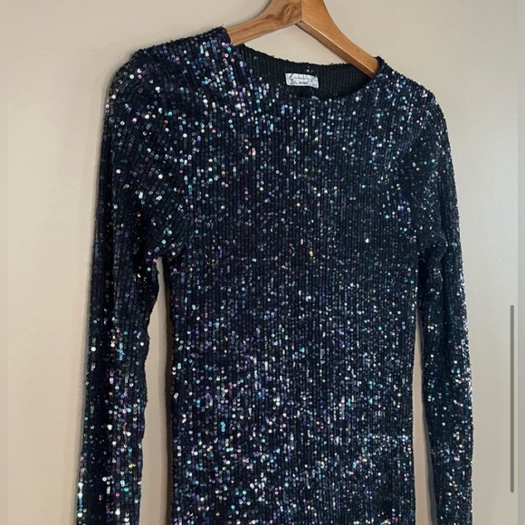 Free People Sequins  Top - Brand New With Tags - Picture 13 of 13
